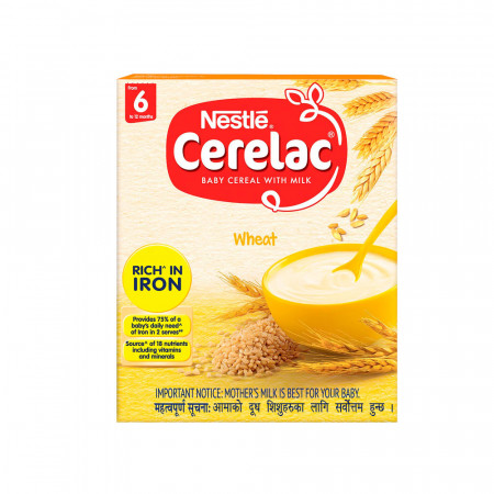 NESTLE CERELAC WHEAT FROM 6 TO 12 MONTH 300GM